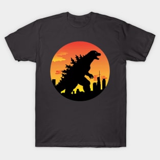 Sunset Zilla T-Shirt